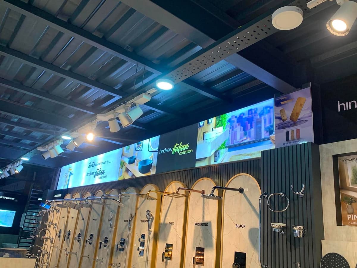 Display board for Hindware — Glow N Sign Nepal